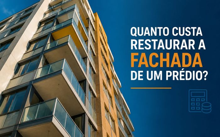 Quanto custa restaurar a fachada de um prédio?