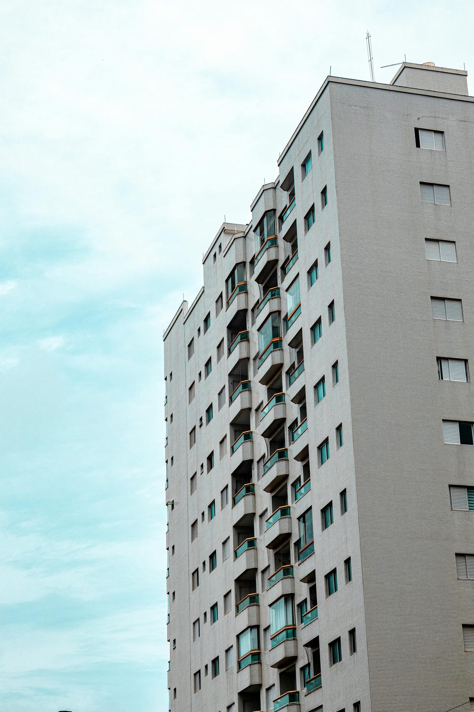 Fachada predial finalizada